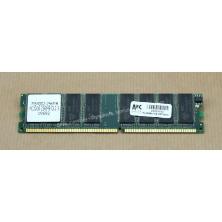 Kość RAM 256MB DDR PC3200 MS400