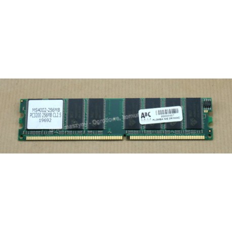 Kość RAM 256MB DDR PC3200 MS400